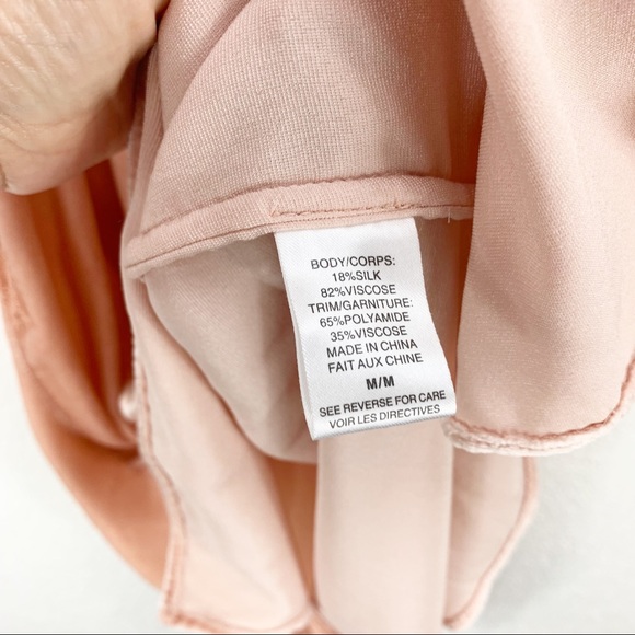 Cami NYC The Racer Velvet Blush Tank Top - Picture 4 of 6